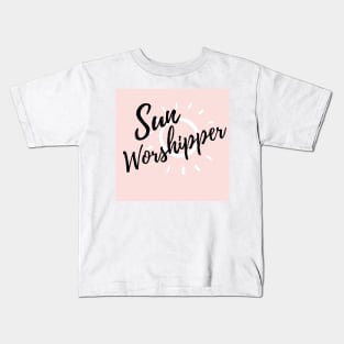 Sun Worshipper Kids T-Shirt